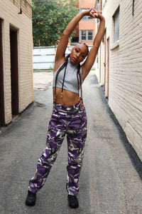 Purple Camo Pants