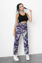 Load image into Gallery viewer, Purple Camo Pants
