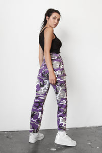 Purple Camo Pants