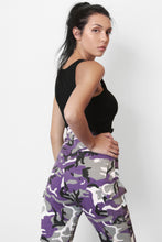 Load image into Gallery viewer, Purple Camo Pants
