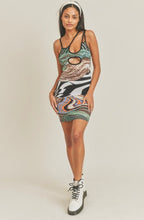 Load image into Gallery viewer, Multi Pattern Strappy Dress
