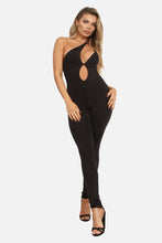 Load image into Gallery viewer, Black Asymmetrical Jumpsuit
